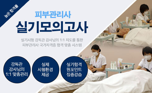 피부관리사 실기모의고사 이미지
